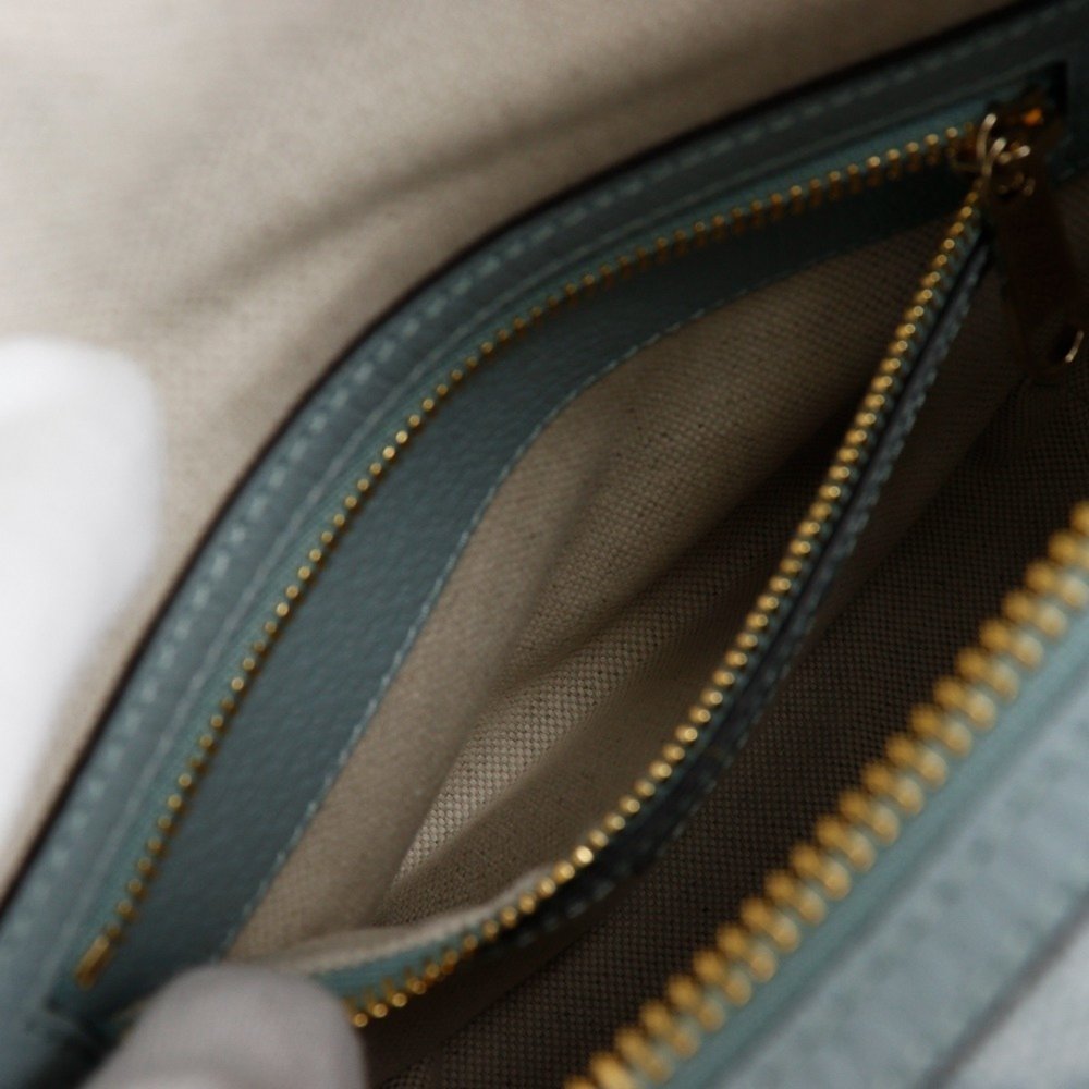 GUCCI Blue Shoulder Bag - Picture 8 of 10
